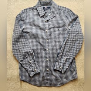 Vineyard Vines Blue Check Button-Down Shirt - Men's